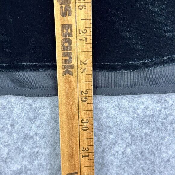 Lauren Ralph Lauren LRL Tunic Top Womens S Black Velvet Pullover Preppy Goth - Picture 11 of 12